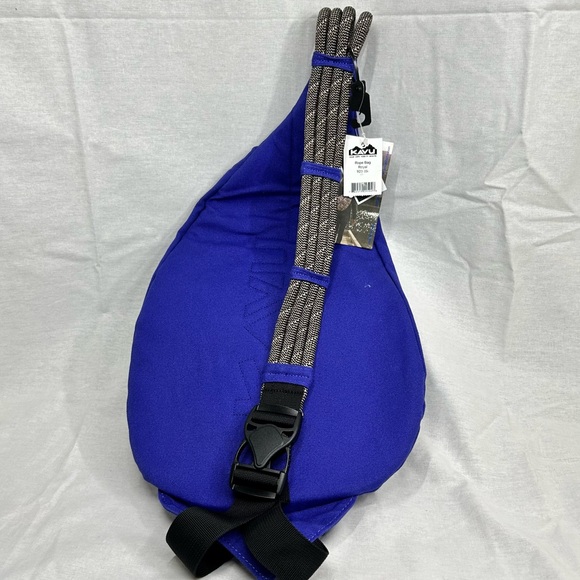 Kavu Royal Blue Rope Sling Bag NWT - Picture 4 of 10